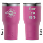 Logo & Tag Line RTIC Tumbler - Magenta - Laser Engraved - Double-Sided (Personalized)