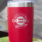 Logo & Tag Line Red Polar Camel Tumbler - 20oz - Close Up