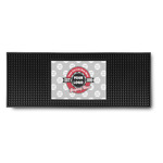 Logo & Tag Line Rubber Bar Mat w/ Logos