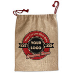 Logo & Tag Line Santa Sack - Single-Sided (Personalized)