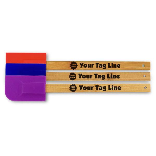 Custom Logo & Tag Line Silicone Spatula (Personalized)