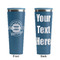 Logo & Tag Line Steel Blue RTIC Everyday Tumbler - 28 oz. - Front and Back