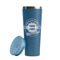 Logo & Tag Line Steel Blue RTIC Everyday Tumbler - 28 oz. - Lid Off