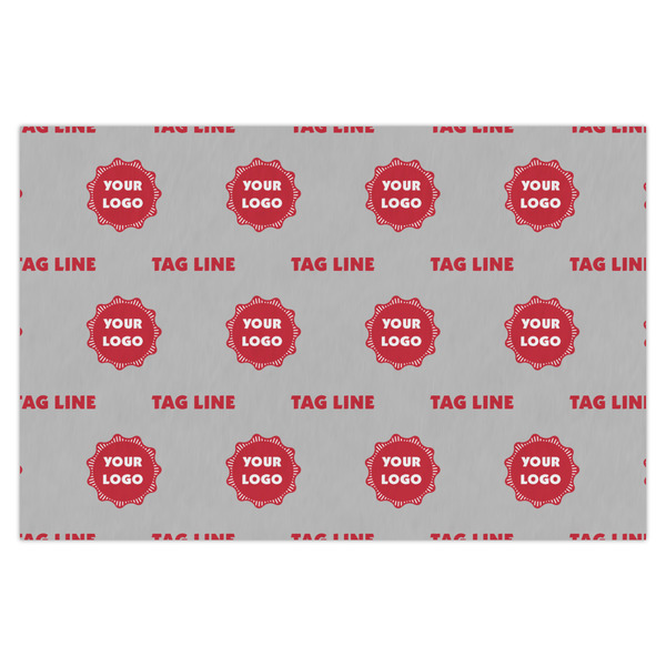 Custom Logo & Tag Line Tissue Papers Sheets - X-Large - Heavyweight (Personalized)