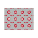 Logo & Tag Line Tissue Papers Sheets - Medium - Lightweight (Personalized)