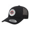 Logo & Tag Line Trucker Hat - Black (Personalized)