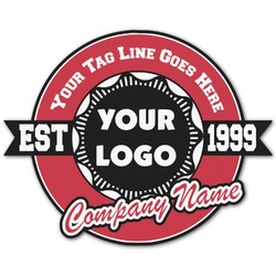 Logo & Tag Line Graphic Decal - Large (Personalized)