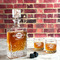 Logo & Tag Line Whiskey Decanters - 26oz Rect - LIFESTYLE