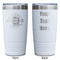 Logo & Tag Line White Polar Camel Tumbler - 20oz - Double Sided - Approval