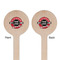 Logo & Tag Line Wooden 7.5" Stir Stick - Round - Double Sided - Front & Back