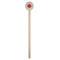 Logo & Tag Line Wooden 7.5" Stir Stick - Round - Single Stick