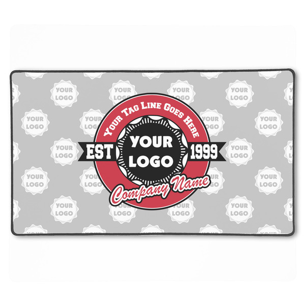 Custom Logo & Tag Line Gaming Mouse Pad - XXL - 24" x 14" w/ Logos