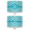 Pixelated Chevron 12" Drum Lampshade - APPROVAL (Poly Film)