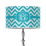 Pixelated Chevron 12" Drum Lamp Shade - Poly-film (Personalized)