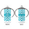 Pixelated Chevron 12 oz Stainless Steel Sippy Cups - APPROVAL