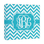 Pixelated Chevron Canvas Print - 12x12 (Personalized)