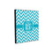 Pixelated Chevron 12x12 Wood Print - Angle View