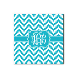 Pixelated Chevron Wood Print - 12x12 (Personalized)