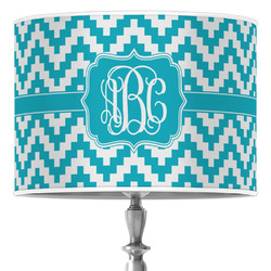 Pixelated Chevron Drum Lamp Shade (Personalized)