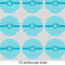 Pixelated Chevron 2" Multipurpose Round Labels - Sheet