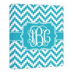 Pixelated Chevron Canvas Print - 20x24 (Personalized)