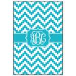 Pixelated Chevron Wood Print - 20x30 (Personalized)