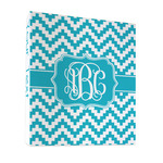 Pixelated Chevron 3 Ring Binder - Full Wrap - 1" (Personalized)