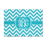 Pixelated Chevron 4' x 6' Patio Rug (Personalized)