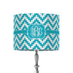 Pixelated Chevron 8" Drum Lamp Shade - Fabric (Personalized)