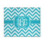 Pixelated Chevron 8' x 10' Indoor Area Rug (Personalized)