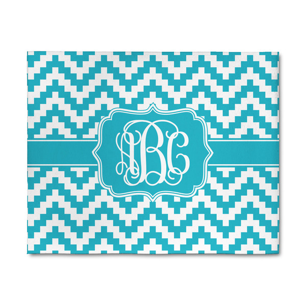 Custom Pixelated Chevron 8' x 10' Indoor Area Rug (Personalized)