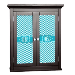 Pixelated Chevron Cabinet Decal - Large (Personalized)