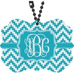 Pixelated Chevron Rear View Mirror Charm (Personalized)