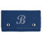 Pixelated Chevron Cards & Dice Set - Navy Blue - Front