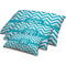 Pixelated Chevron Dog Beds - MAIN (sm, med, lrg)