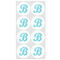 Pixelated Chevron Drink Topper - Medium - Set of 12