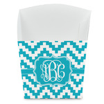 Pixelated Chevron French Fry Favor Boxes (Personalized)