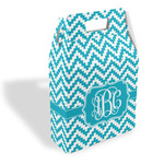 Pixelated Chevron Gable Favor Box (Personalized)