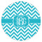 Pixelated Chevron Icing Circle - Medium - Single