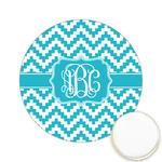 Pixelated Chevron Printed Cookie Topper - 2.15" (Personalized)