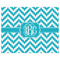 Pixelated Chevron Indoor / Outdoor Rug - 8'x10' - Front Flat