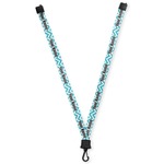 Pixelated Chevron Lanyard (Personalized)