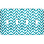 Pixelated Chevron Light Switch Cover (4 Toggle Plate)