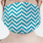 Pixelated Chevron Face Mask Cover