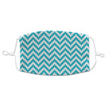 Pixelated Chevron Adult Cloth Face Mask - XLarge