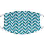 Pixelated Chevron Cloth Face Mask (T-Shirt Fabric)