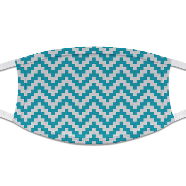 Custom Pixelated Chevron Cloth Face Mask (T-Shirt Fabric)