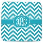 Pixelated Chevron Memory Foam Bath Mat - 48"x48" (Personalized)