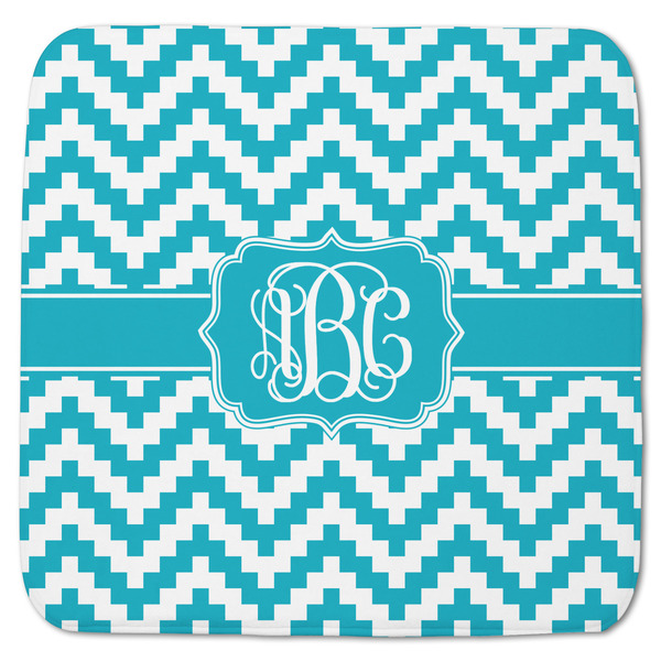 Custom Pixelated Chevron Memory Foam Bath Mat - 48"x48" (Personalized)