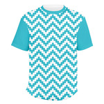 Pixelated Chevron Men's Crew T-Shirt - 3X Large